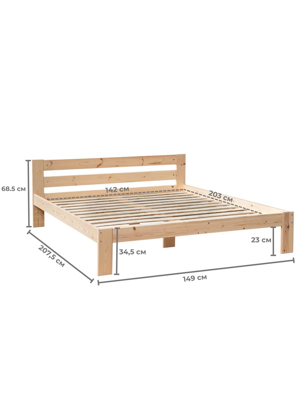 NIDRI 140 - Doppelbett 140