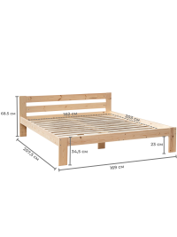 NIDRI 160 - Doppelbett 160