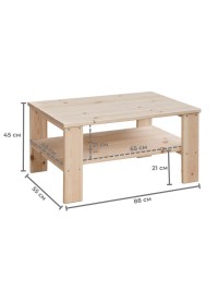 PINO M - Couchtisch, 88х55